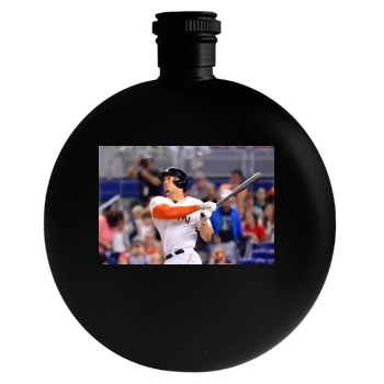 Giancarlo Stanton Round Flask