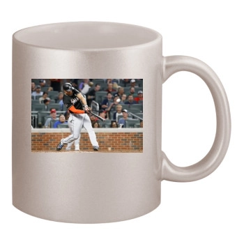 Giancarlo Stanton 11oz Metallic Silver Mug