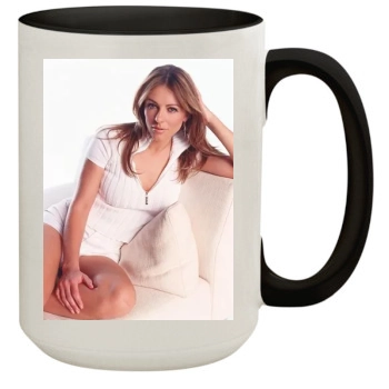 Elizabeth Hurley 15oz Colored Inner & Handle Mug