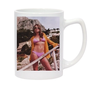 Elizabeth Hurley 14oz White Statesman Mug