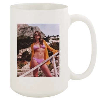 Elizabeth Hurley 15oz White Mug