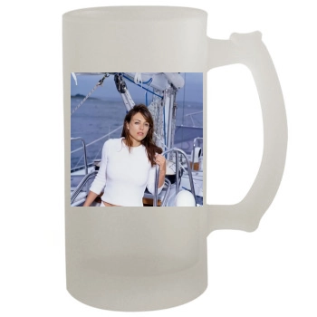 Elizabeth Hurley 16oz Frosted Beer Stein