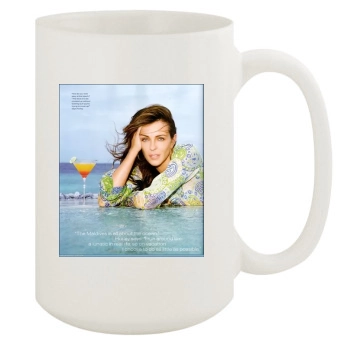 Elizabeth Hurley 15oz White Mug