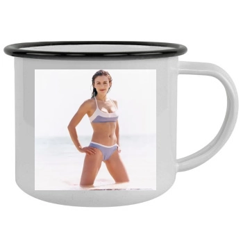 Elizabeth Hurley Camping Mug