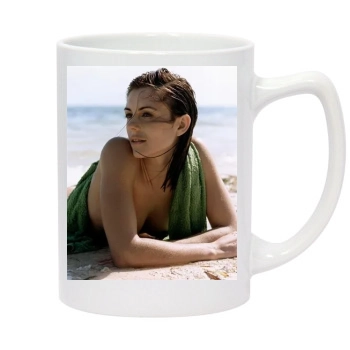 Elizabeth Hurley 14oz White Statesman Mug