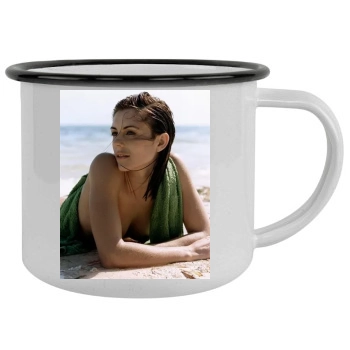 Elizabeth Hurley Camping Mug