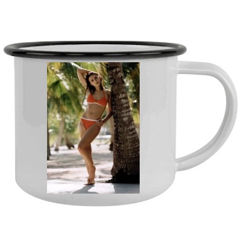 Elizabeth Hurley Camping Mug