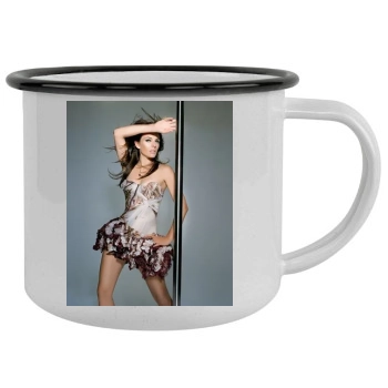 Elizabeth Hurley Camping Mug