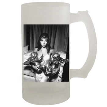 Elizabeth Hurley 16oz Frosted Beer Stein