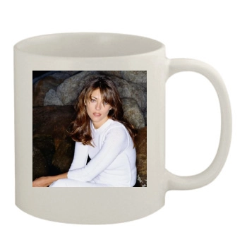 Elizabeth Hurley 11oz White Mug