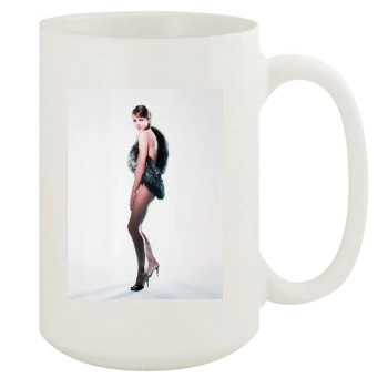 Elizabeth Hurley 15oz White Mug