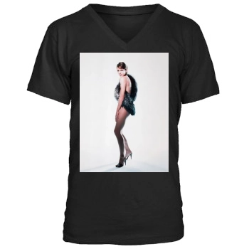 Elizabeth Hurley Men's V-Neck T-Shirt