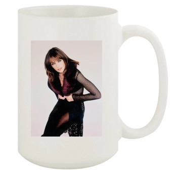 Elizabeth Hurley 15oz White Mug