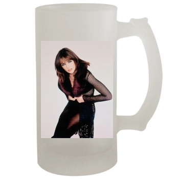 Elizabeth Hurley 16oz Frosted Beer Stein