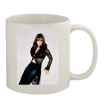 Elizabeth Hurley 11oz White Mug