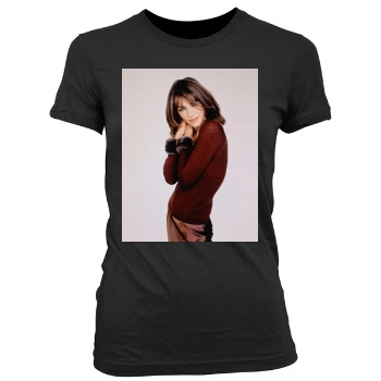 Elizabeth Hurley Women's Junior Cut Crewneck T-Shirt