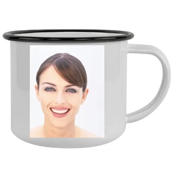 Elizabeth Hurley Camping Mug