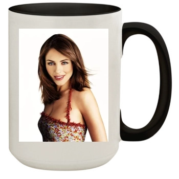 Elizabeth Hurley 15oz Colored Inner & Handle Mug