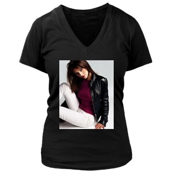 Elizabeth Hurley Women's Deep V-Neck TShirt