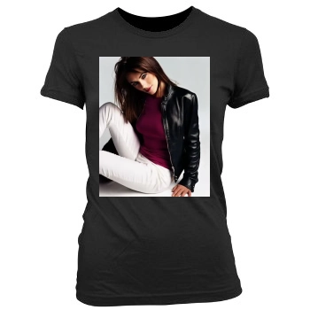 Elizabeth Hurley Women's Junior Cut Crewneck T-Shirt