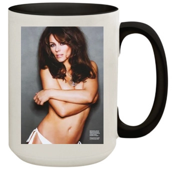 Elizabeth Hurley 15oz Colored Inner & Handle Mug