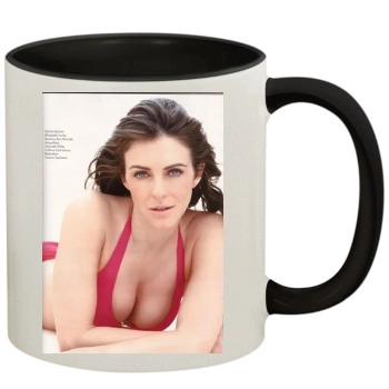 Elizabeth Hurley 11oz Colored Inner & Handle Mug