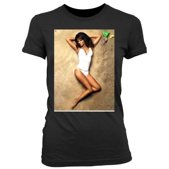 Elizabeth Hurley Women's Junior Cut Crewneck T-Shirt