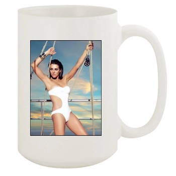 Elizabeth Hurley 15oz White Mug