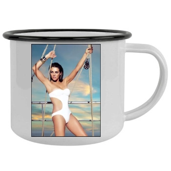 Elizabeth Hurley Camping Mug