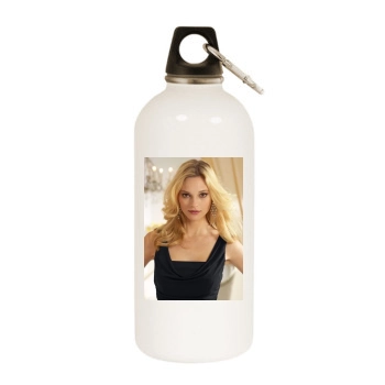 Fabiana Semprebom White Water Bottle With Carabiner