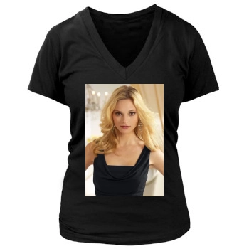 Fabiana Semprebom Women's Deep V-Neck TShirt