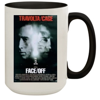 FaceOff (1997) 15oz Colored Inner & Handle Mug