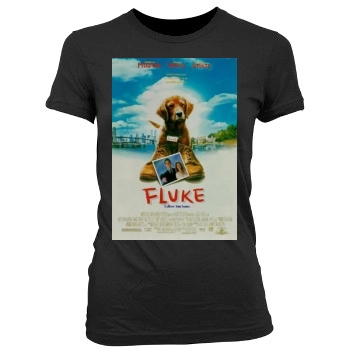 Fluke (1995) Women's Junior Cut Crewneck T-Shirt