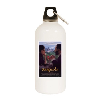 For Roseanna (1997) White Water Bottle With Carabiner