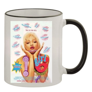 Girl 6 (1996) 11oz Colored Rim & Handle Mug