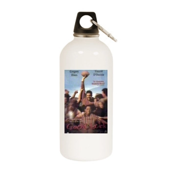 Good Luck (1997) White Water Bottle With Carabiner