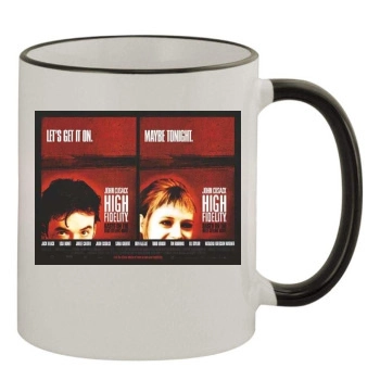 High Fidelity (2000) 11oz Colored Rim & Handle Mug