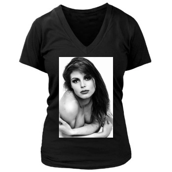 Heidi Klum Women's Deep V-Neck TShirt