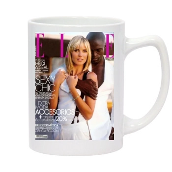 Heidi Klum 14oz White Statesman Mug