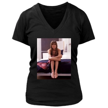 Heidi Klum Women's Deep V-Neck TShirt