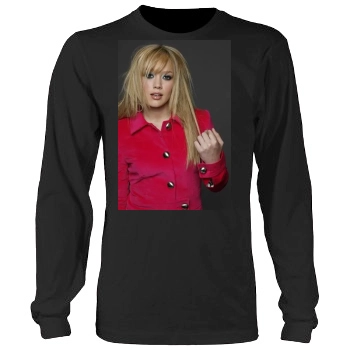 Hilary Duff Men's Heavy Long Sleeve TShirt