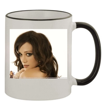 Hilary Duff 11oz Colored Rim & Handle Mug