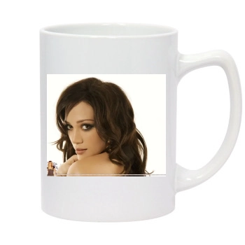 Hilary Duff 14oz White Statesman Mug