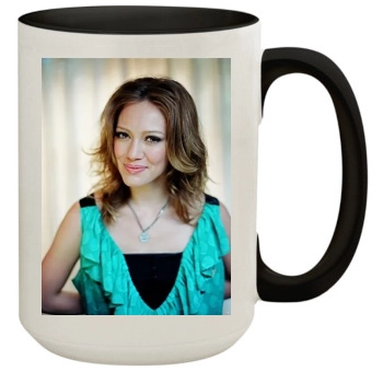 Hilary Duff 15oz Colored Inner & Handle Mug