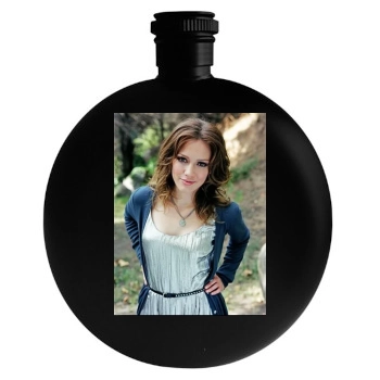 Hilary Duff Round Flask