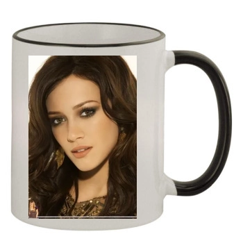 Hilary Duff 11oz Colored Rim & Handle Mug