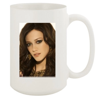 Hilary Duff 15oz White Mug