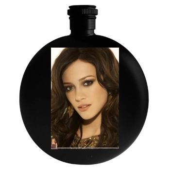 Hilary Duff Round Flask