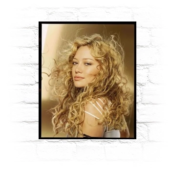 Hilary Duff Metal Wall Art