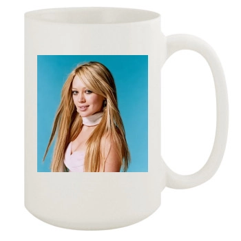 Hilary Duff 15oz White Mug